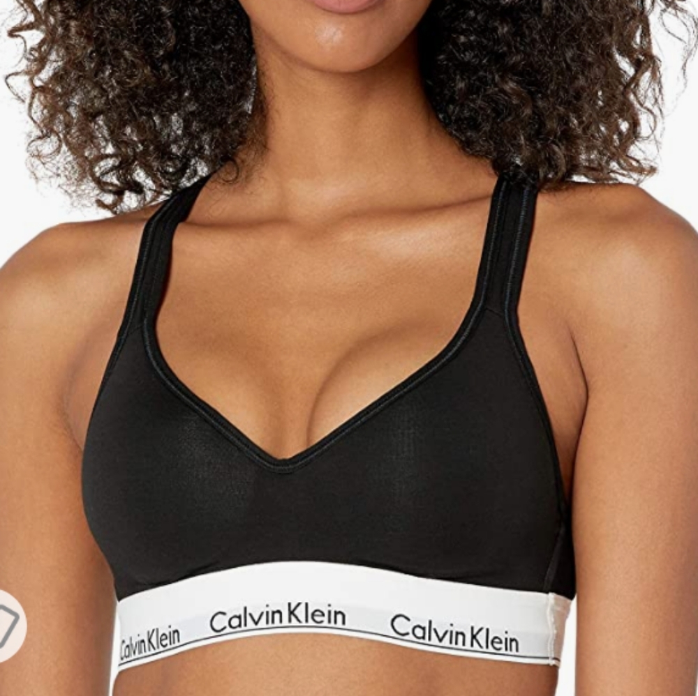 CK Modern Cotton Lightly Lined Bralette